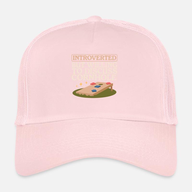 Cornhole Spieler Bean Bag Sackloch Geschenk Trucker Cap
