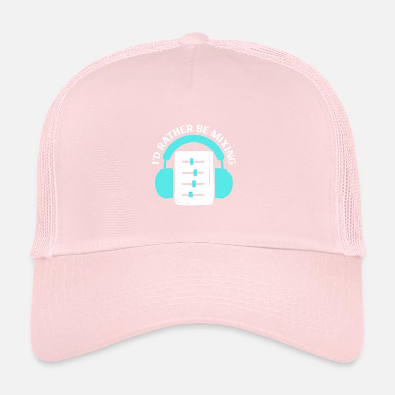 I'd Rather Mix - Sound Engineer Trucker Cap