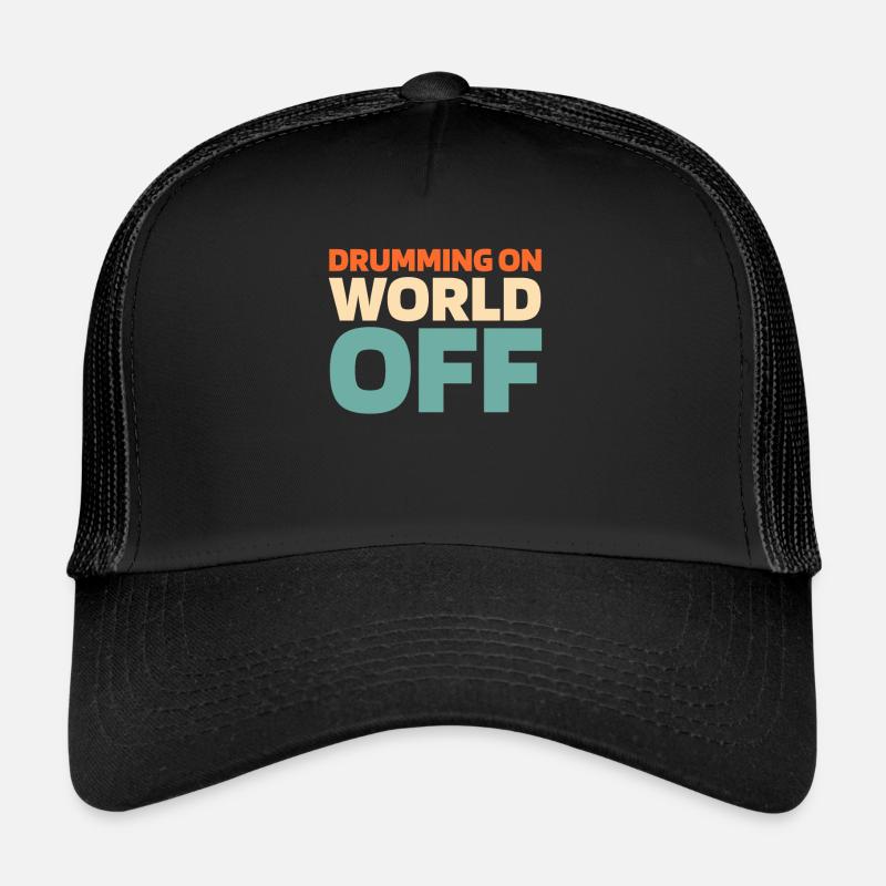 Drums Drummers Drummers Trucker Cap