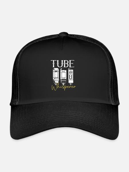 Tube Whisperer - Tubes à vide - Casquette trucker  - noir/noir - Devant