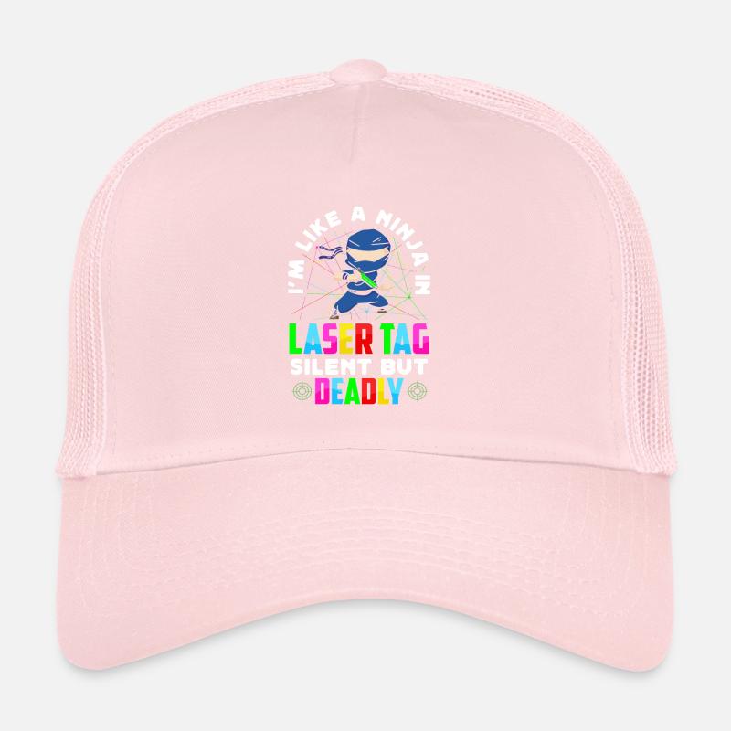 Laser Tag Ninja Silent But Deadly Lasertag Set Trucker Cap