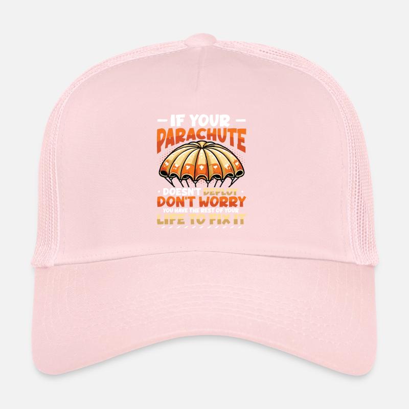 Funny skydiver Trucker Cap