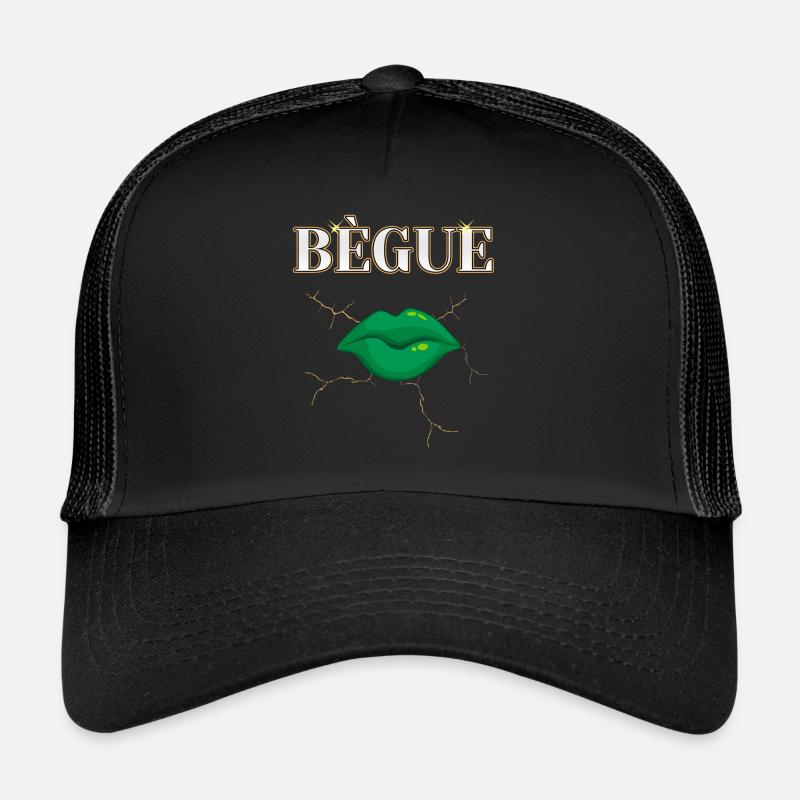 Bègue Parole Bouche Verte Art Moderne Casquette trucker 