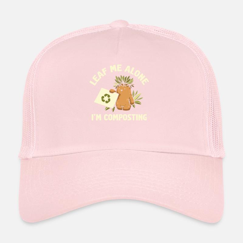 Feuille-moi seul je composte Casquette trucker 