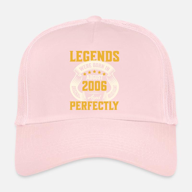 18th Anniversary August Year 2006 Trucker Cap