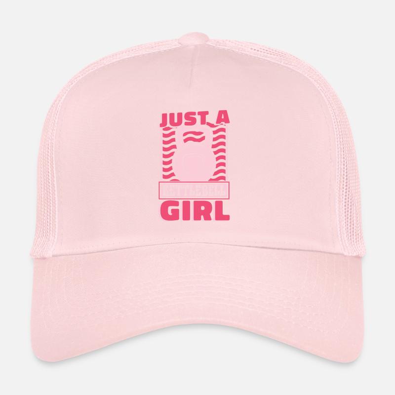 Kettlebell juste une fille kettlebell Casquette trucker 