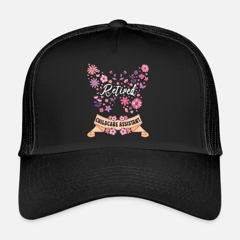 Retired Female Childminder Retired Trucker Cap