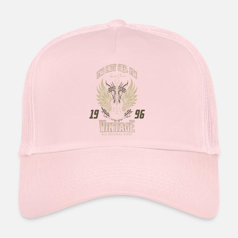 Ich bin nicht alt, ich bin Vintage Retro 1996 Gitarrist Trucker Cap