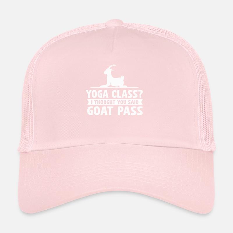 Cours de yoga ou Goat Pass Casquette trucker 