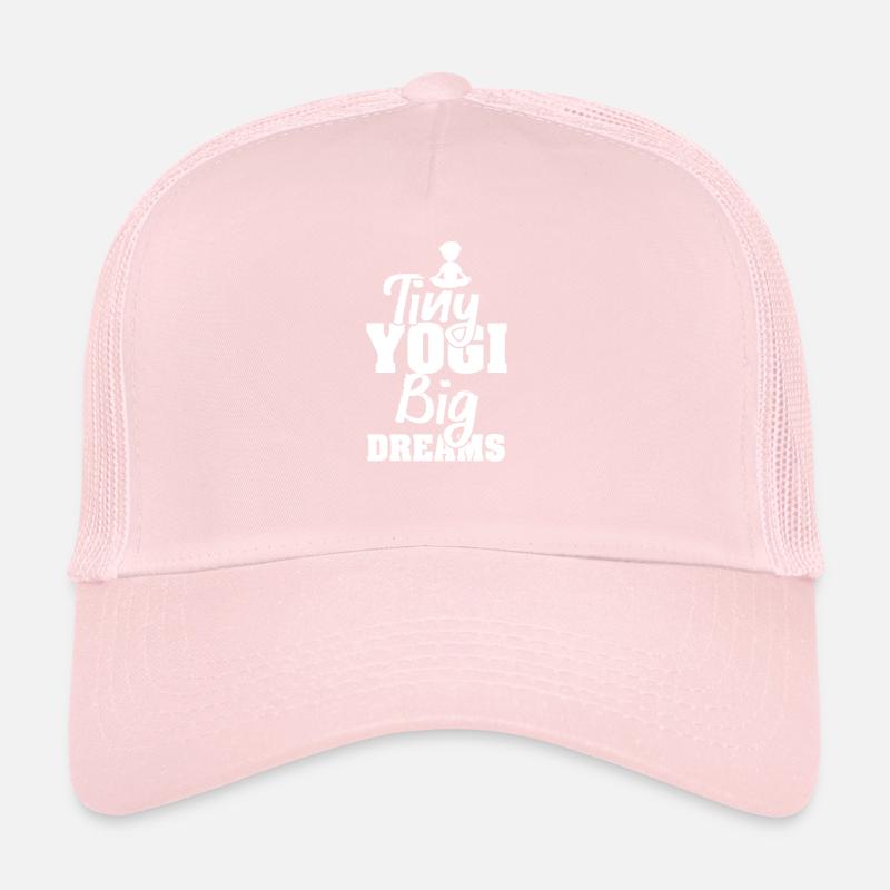 Tiny Yogi Big Dreams Méditation Casquette trucker 