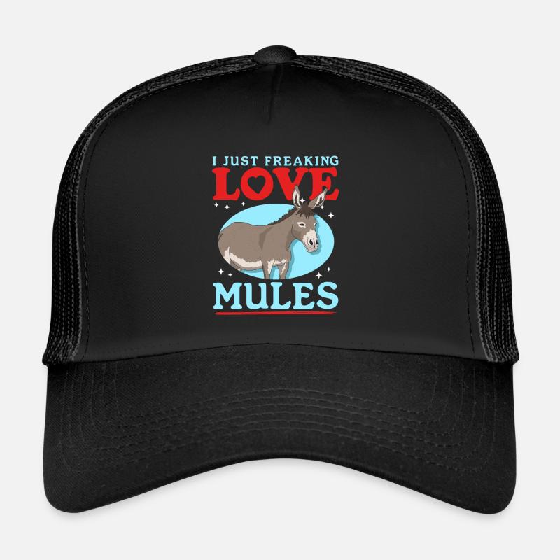 Mule Mule Mule Cadeau Mule Casquette trucker 