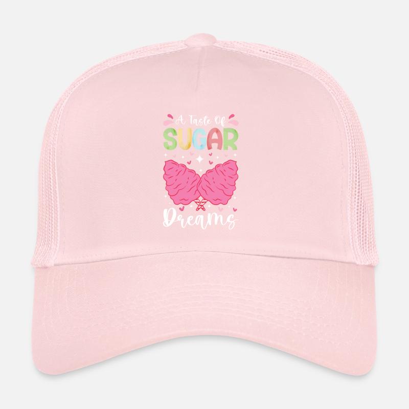 Cotton candy fairground funfair sweets Trucker Cap
