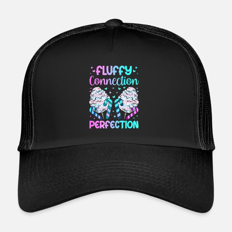 Cotton Candy Fluffy Connection Perfection Trucker Cap