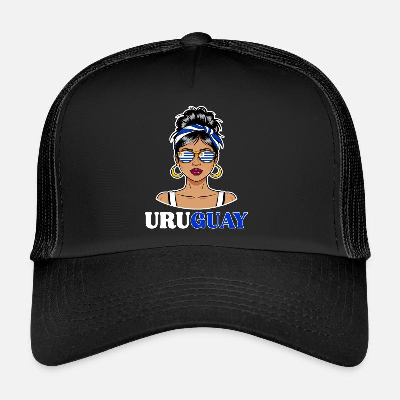 Uruguay Flagge Uruguay - Damen Trucker Cap