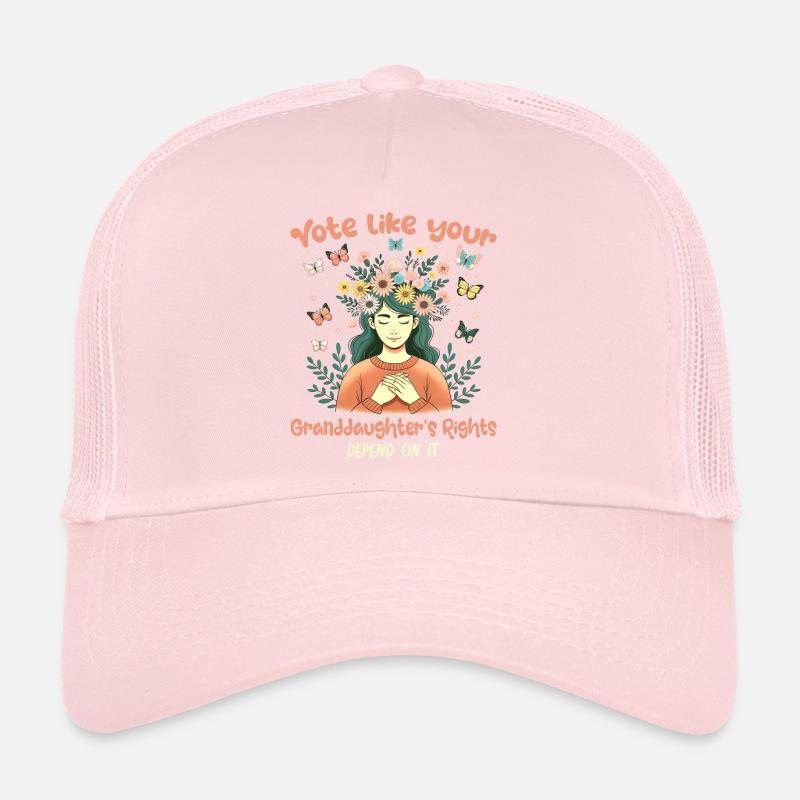 Oma Feminismus Kleines Mädchen Oma Trucker Cap