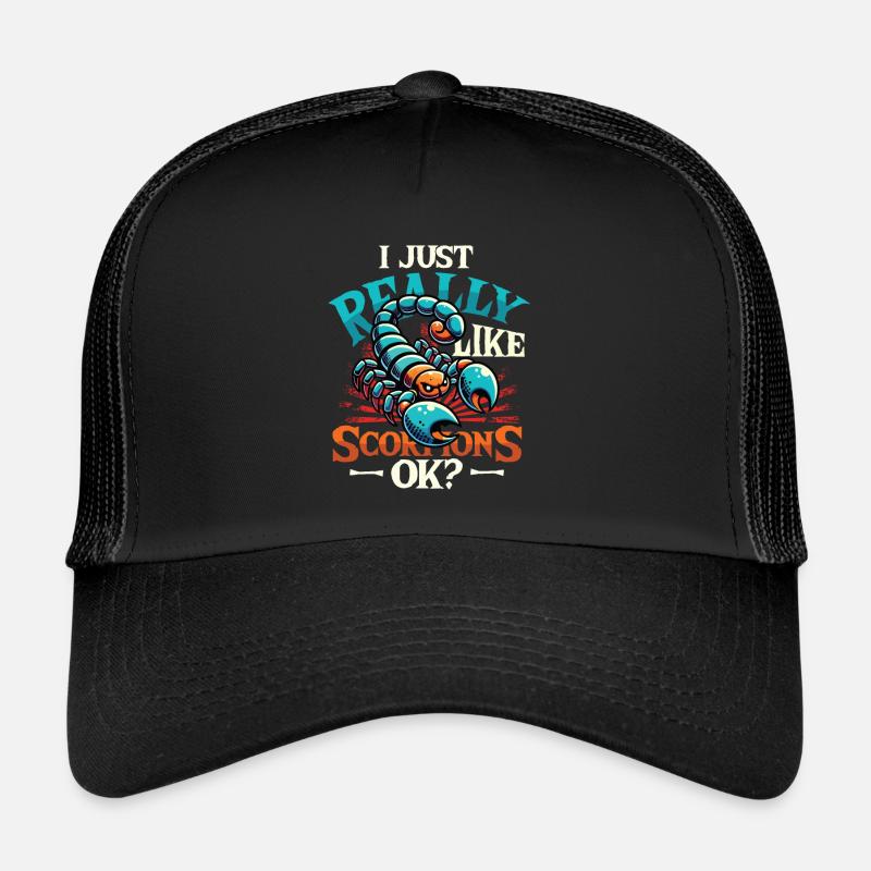 J’aime juste les scorpions Casquette trucker 