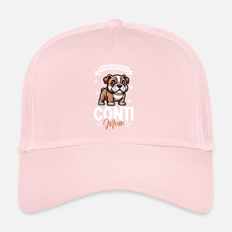 Maman bouledogue continental Casquette trucker 