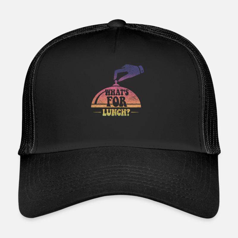 Qu’est-ce qu’on mange pour le déjeuner ? Casquette trucker 
