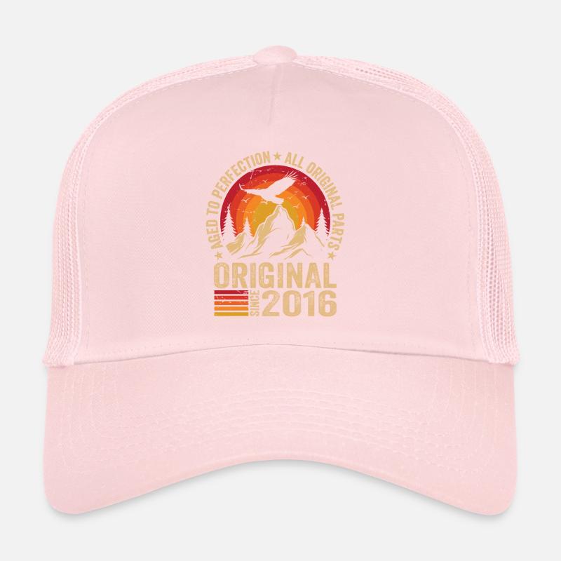 Original 2016 Vintage 2016 Anniversaire 2016 Rétro Casquette trucker 