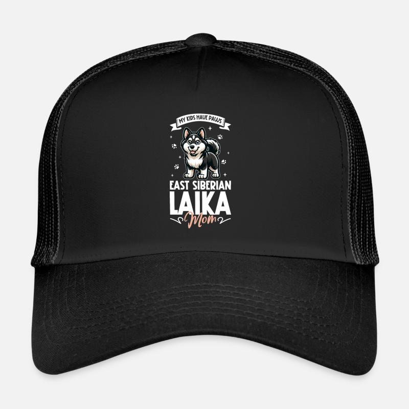 Laïka Mama de Sibérie orientale Casquette trucker 