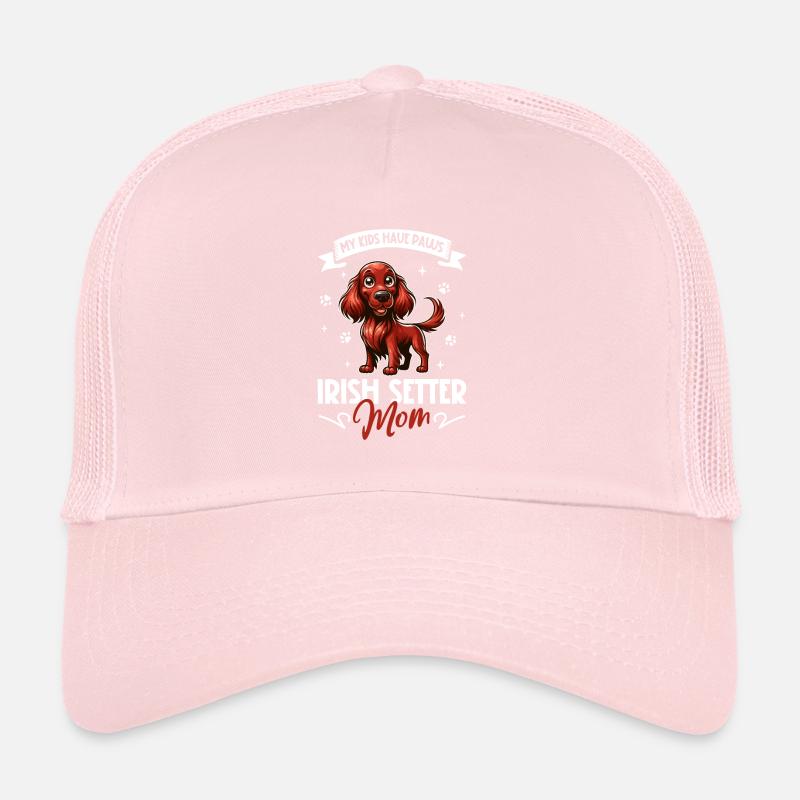 Irish Red Setter Mama Trucker Cap