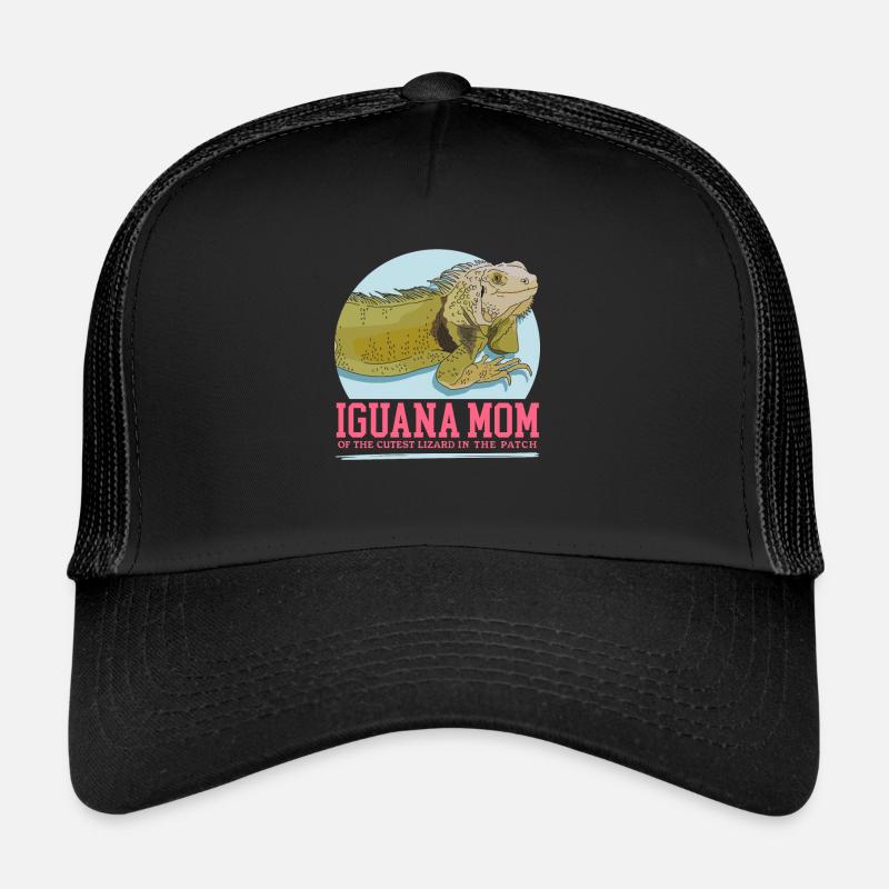 Leguan Mom Eidechse Leguane Geschenk Trucker Cap