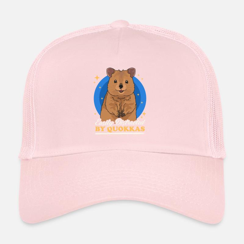 Kangourou à queue courte Quokka Cadeau de Quokka Casquette trucker 