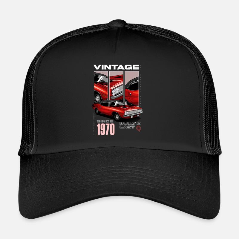 Ich bin nicht alt, ich bin ein Oldtimer, Oldtimer Jahrgang 1970 Trucker Cap