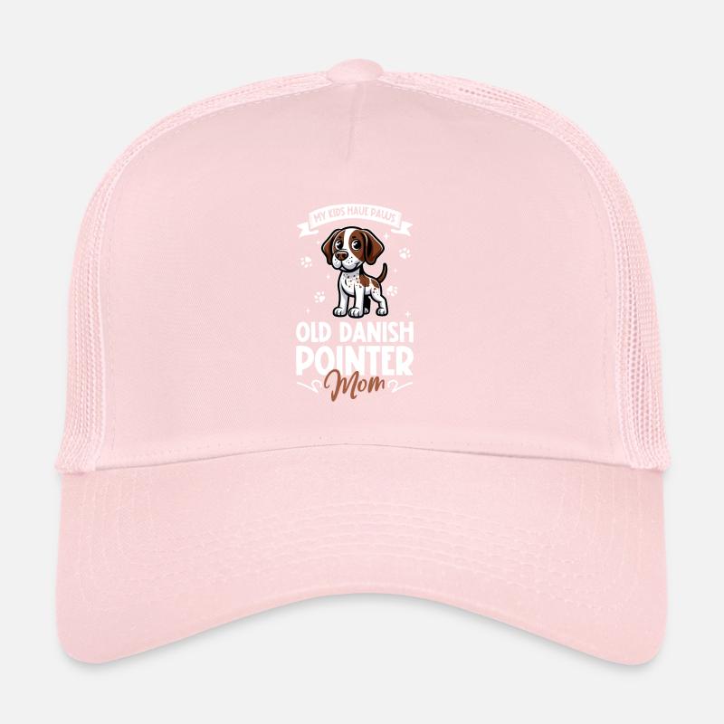 Old Danish Pointing Dog Mama Trucker Cap
