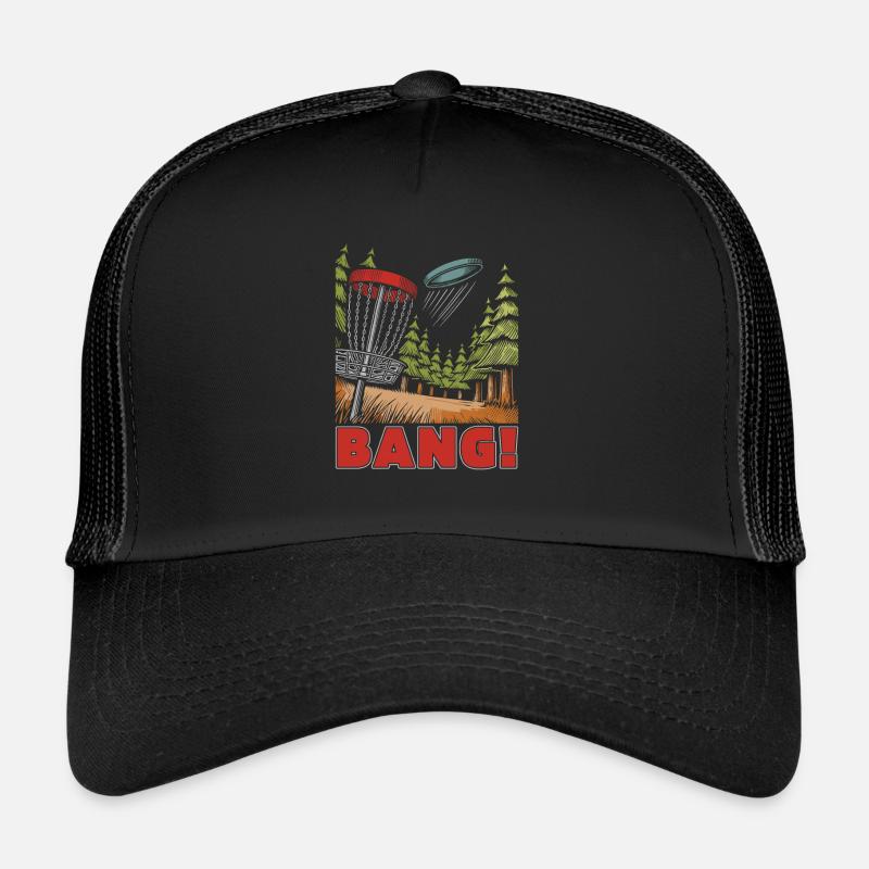 Frisbee Golf Disc Golf Casquette trucker 