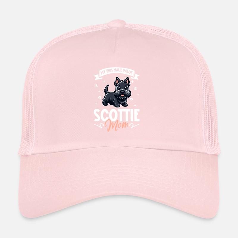 Maman terrier écossais Casquette trucker 