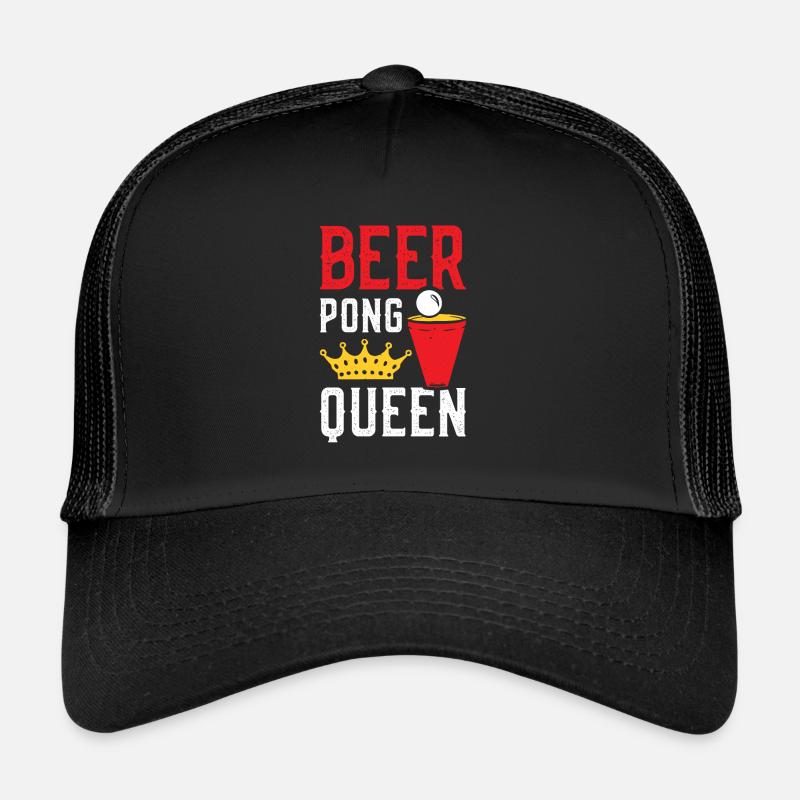 Beer Pong Queen Trucker Cap