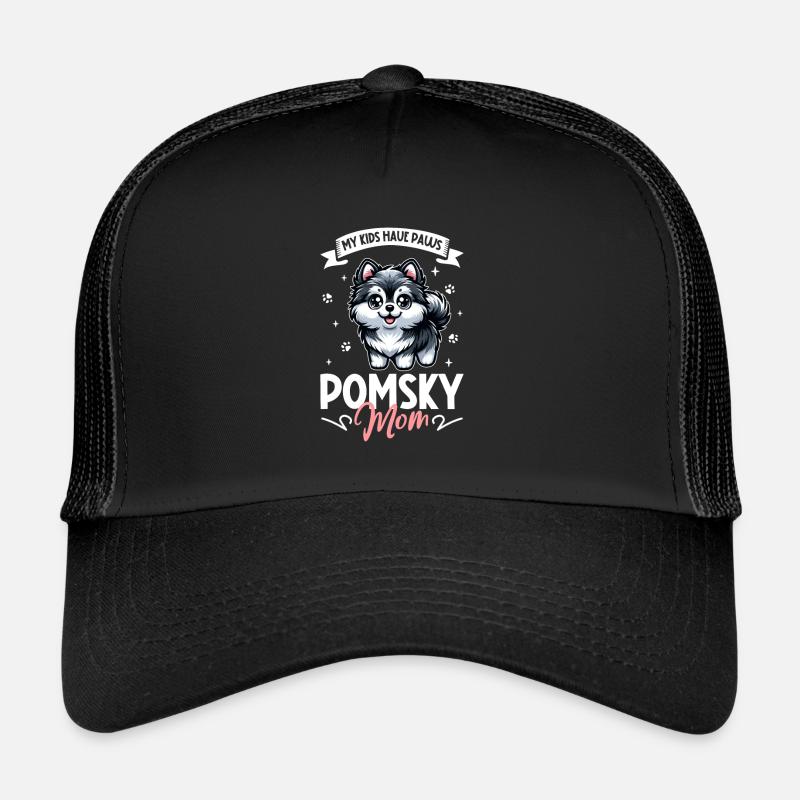 Maman Pomsky Casquette trucker 