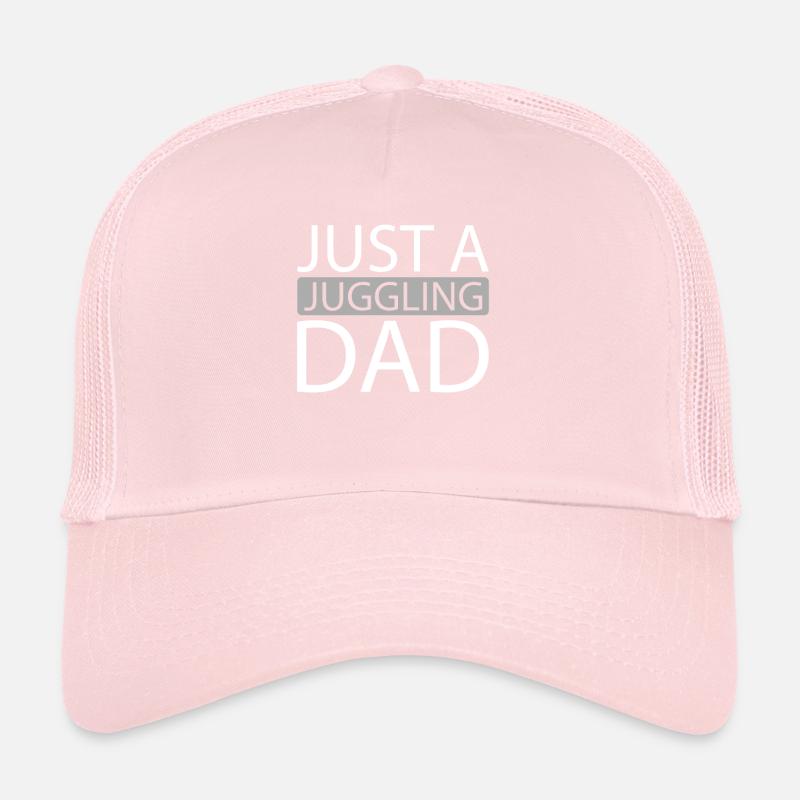 Juggling Juggler Just A Juggling Dad Trucker Cap