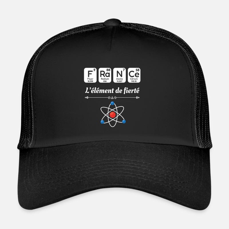 Drapeau Franca Cadeau Drôle Cool Physique Science Casquette trucker 
