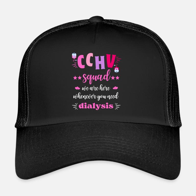 CCHV Squad Dialyse Schwesternteam Trucker Cap