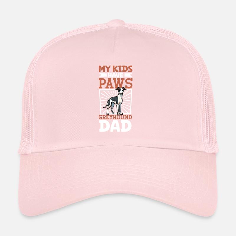 Greyhound Papa Trucker Cap
