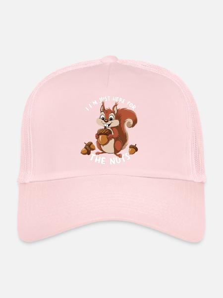 Blague Drôle Humour Adulte - Casquette trucker  - rose pâle - Devant