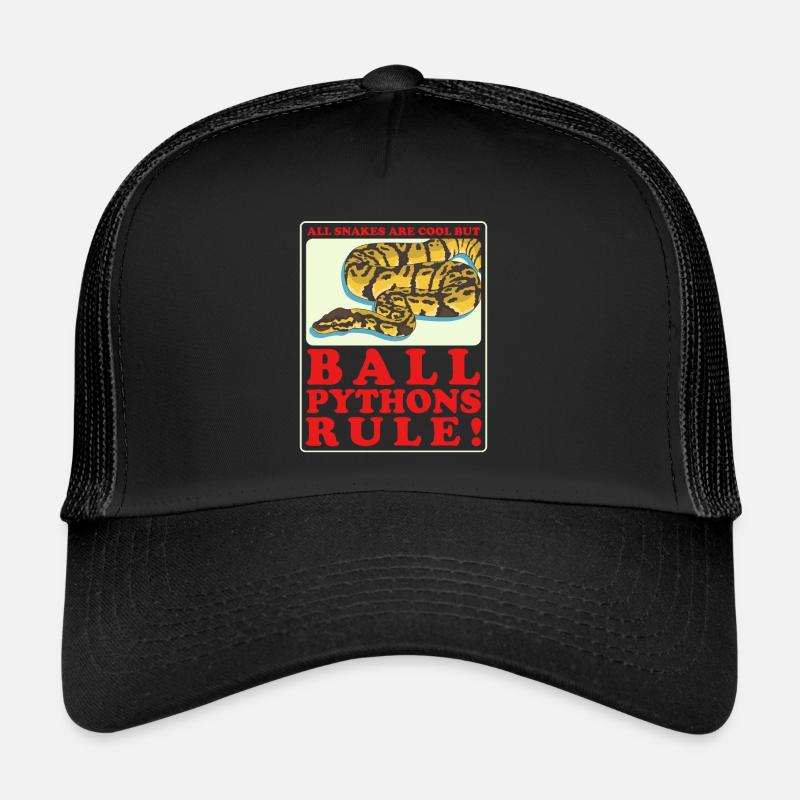 Roi Python Python Serpent Cadeau Casquette trucker 