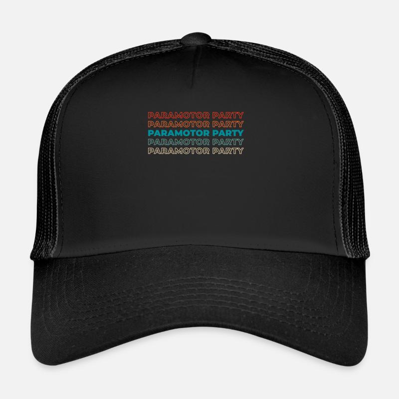 Paramoteur parapente Casquette trucker 