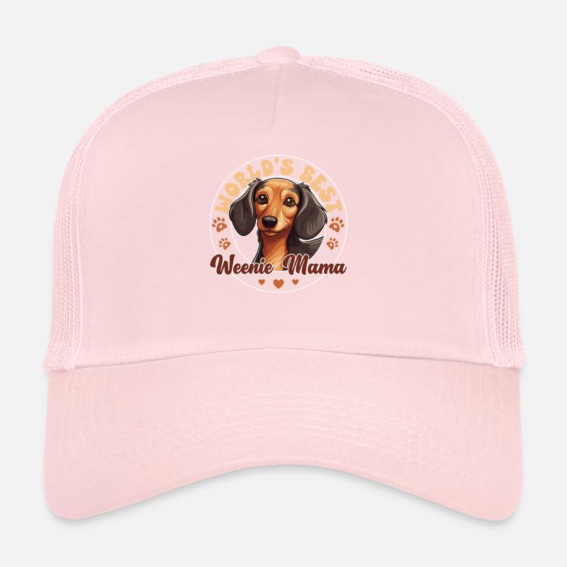 Dachshund Dog Weenie Mama Trucker Cap