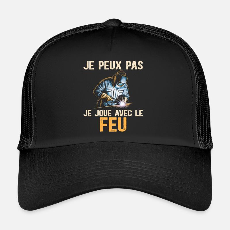 Ich kann keinen Humor Schweißer Trucker Cap