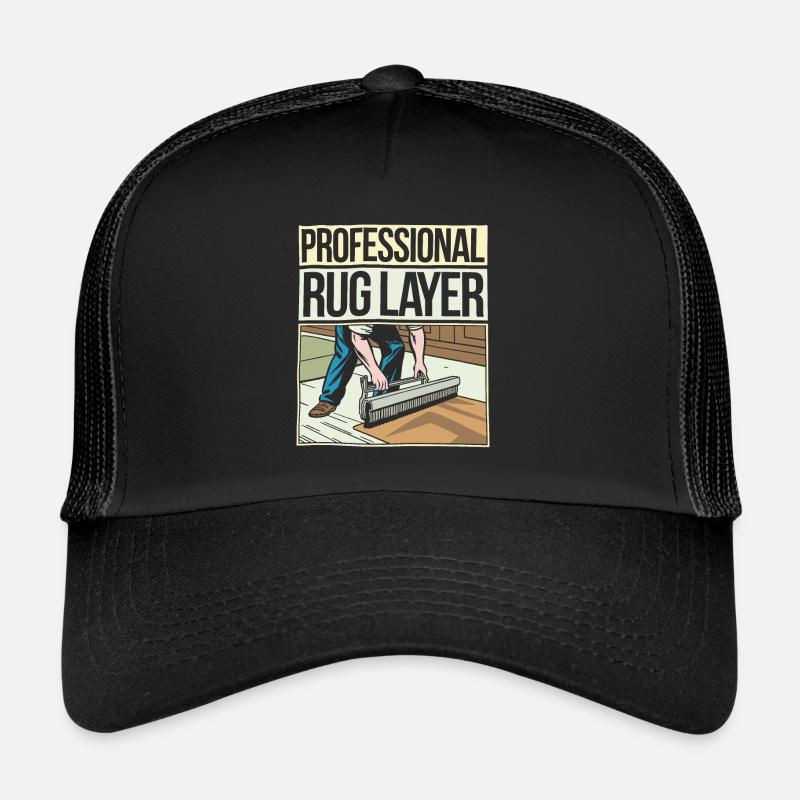 Installateur de tapis Casquette trucker 