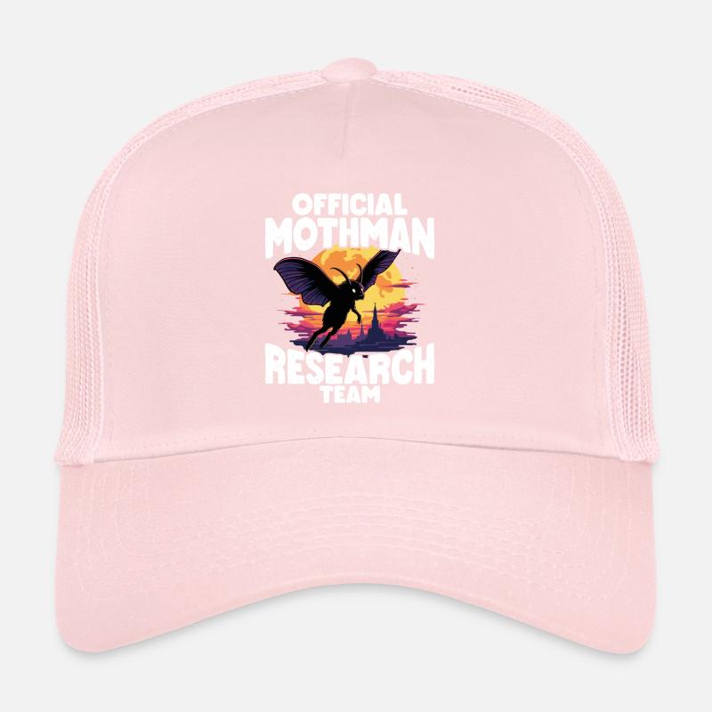 Équipe de recherche officielle Mothman Cryptid Casquette trucker 