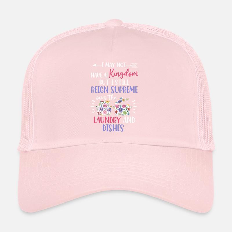 Régner sur la lessive et la vaisselle Ménagère Casquette trucker 