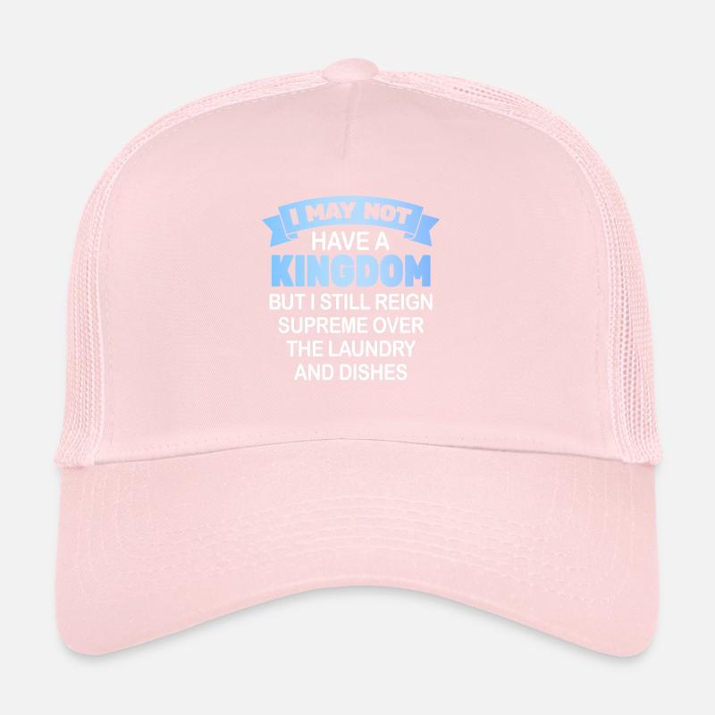 Régner sur la lessive et la vaisselle Ménagère Casquette trucker 