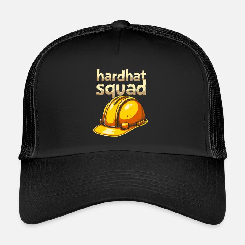 Cadre des travailleurs de la construction Casquette trucker 
