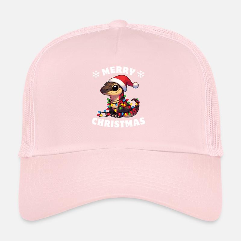 Fées de Noël Dragon de Komodo Casquette trucker 