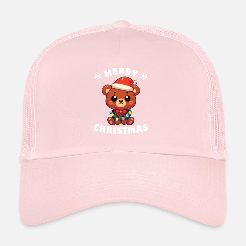 Fées de Noël Ours Malais Casquette trucker 