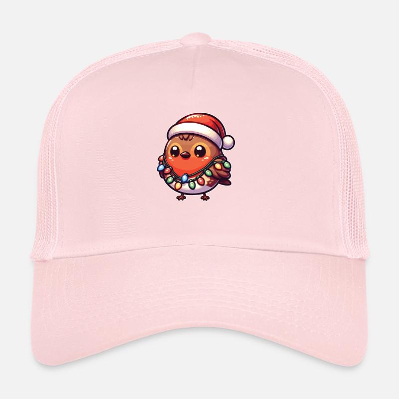 Fée de Noël Grive errante Casquette trucker 
